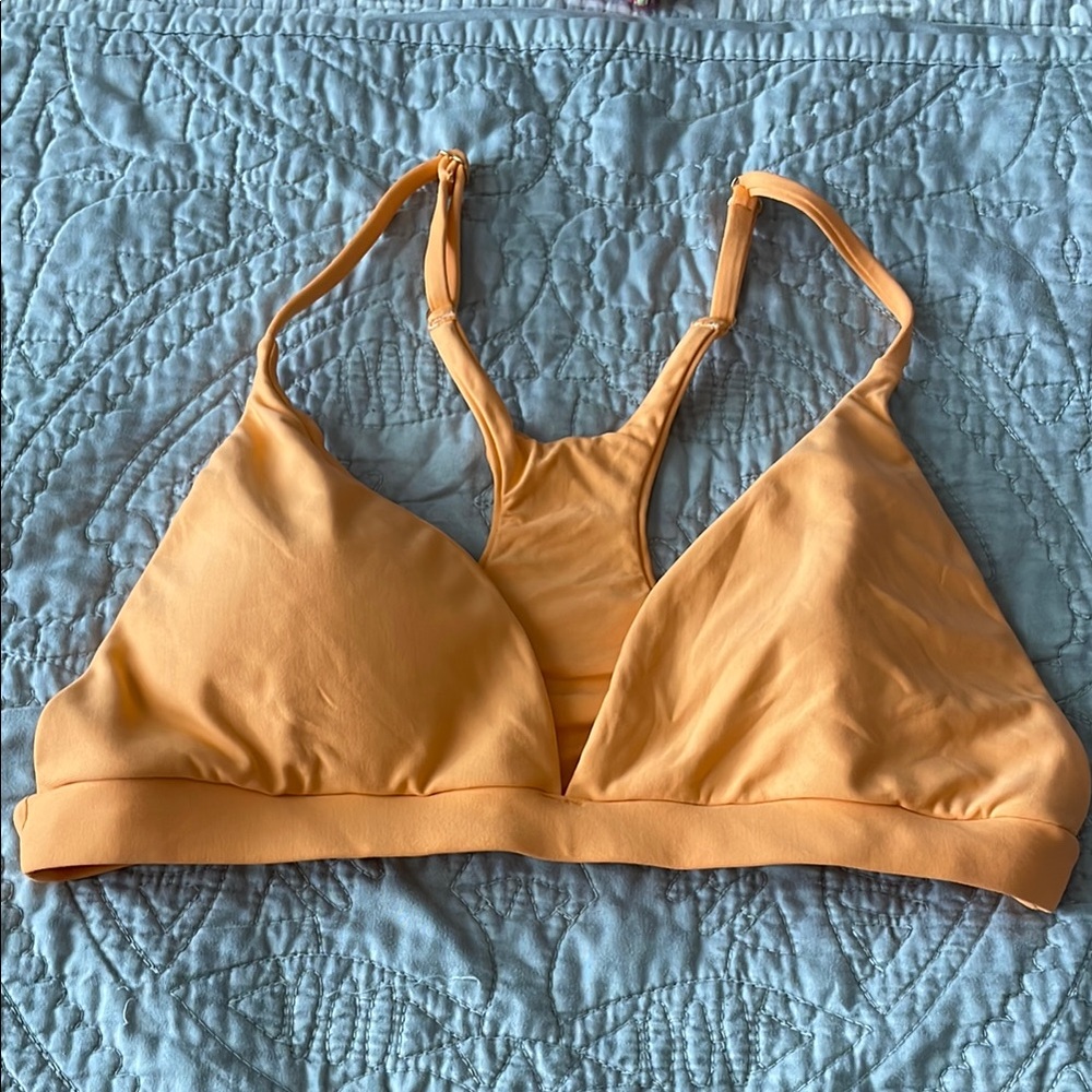 Midori Orange Bikini Top L